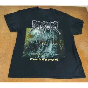 Men's DISMA T-Shirt "Towards The Megalith" Death Metal Size XL